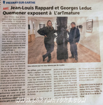 Jean-Louis Rappard & Georges Leduc Quemener de Les Alpes mancelles