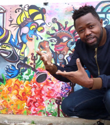 Dady Nkanga Yafu à la L'arTmature - Galerie d'Art Contemporain