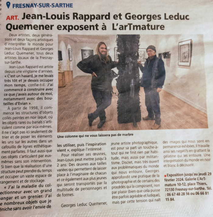 Jean-Louis Rappard & Georges Leduc Quemener de Les Alpes mancelles